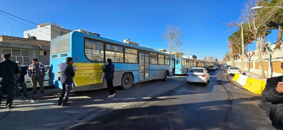 مانگرتنی شۆفێرانی شیركه‌ت واحد له‌ ئیلام 3