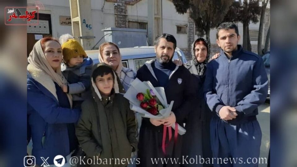 ئازادی ئه‌مجه‌د گریاخێز چالاكی كرێكاری شاری سنه‌ له‌ زیندان 1