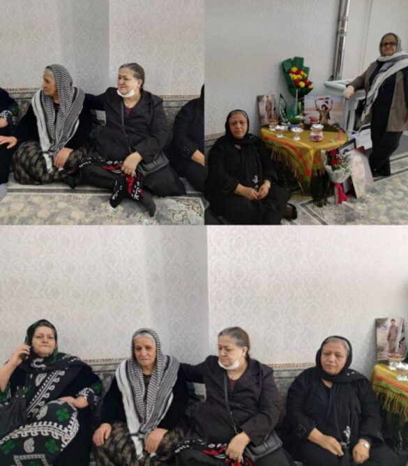 دیداری چالاكانی مافی ژن له‌گه‌ڵ دایكانی دادخواز له‌ شاری سنه‌