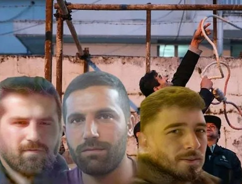 له‌سێداره‌دانی شه‌ش به‌ندكراو و سه‌پاندنی سزای ئێعدام به‌ سه‌ر به‌ندكراوێك له‌ ئێران