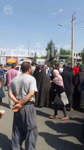 ناڕه‌زایه‌تی خه‌ڵكی ناوچه‌ی ئالاردی ڕۆبات كه‌ریم له‌ ئاست بێ ئاوی