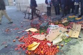 هێرشی مه‌ئموورانی شاره‌داری بۆ سه‌ر ده‌ستفرۆشانی شه‌هركورد و زاهدان