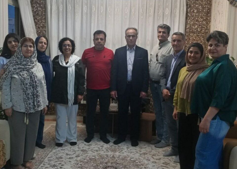دیداری ئه‌ندامانی ئه‌نجومه‌نی سنفی موعه‌لیمانی فارس له‌گه‌ڵ موژگان