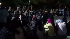 ناڕه‌زایه‌تی خوێندكارانی زانكۆی سیستان و به‌لووچستان له‌ زاهدان
