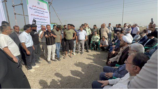 ناڕه‌زایه‌تی كه‌شاوه‌رزانی ئوستانی گوڵستان له‌ گورگان