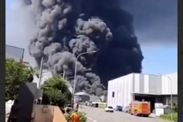 برینداربوونی ١٢ كرێكار و چوار هێزی ئاگركوژێنه‌وه‌ له‌ تایوان