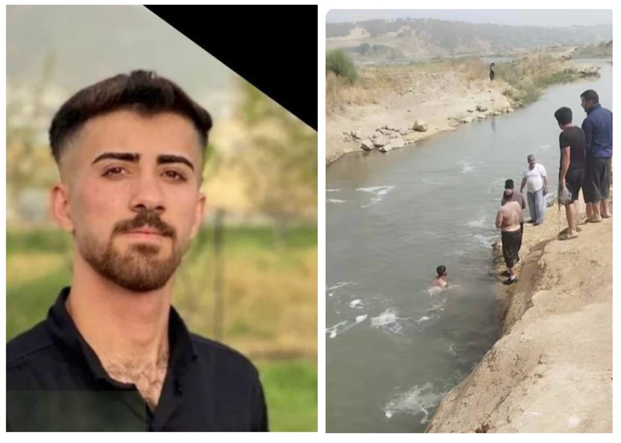 خنکانی لاوێكی خەڵكی بانە لە بەنداوی سەردەشت
