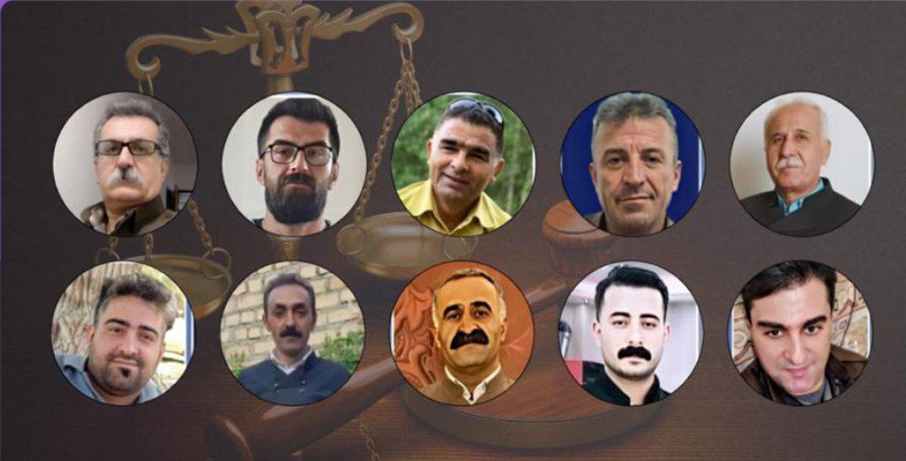 سه‌پاندنی سزای ١٢ جار ئێعدام به‌ سه‌ر ده‌ستبه‌سه‌ركراوانی شۆڕشی ژینا له‌ پارێزگای ورمێ