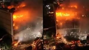 گیانله‌ده‌ستدانی ٦٣ كه‌س به‌هۆی ئاگركه‌وتنه‌وه‌ له‌ ساختمانێكی تیجاری له‌ عێراق